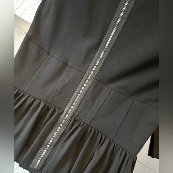 NWT Black Club Monaco Frida Dress with Stunning Corset Waist Detail - Picture 5 of 6